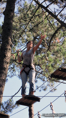 Parque Aventura: Na plataforma