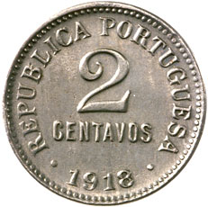Como limpar Moedas de Ferro (2 centavos, República Portuguesa 1918)