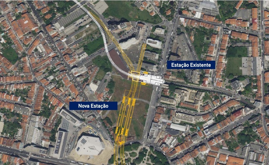 Metro do Porto nova estação.jpg Metro do Porto nova estação.jpg