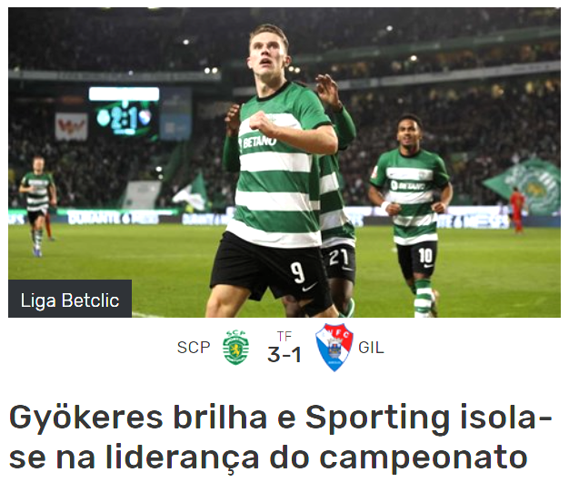 Quem tem Gyokeres... - Camarote Leonino