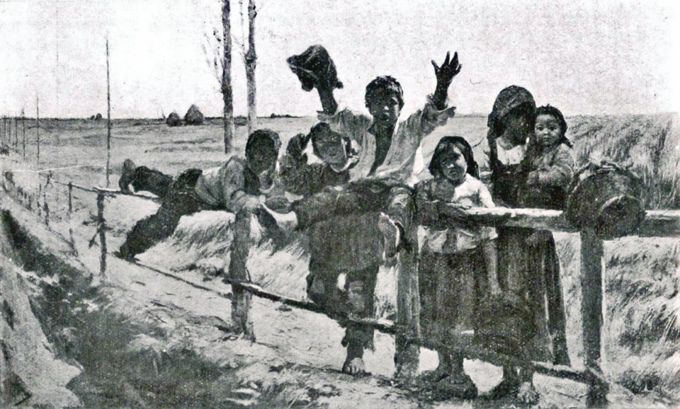 a passagem do comboio Jose Malhoa.jpg