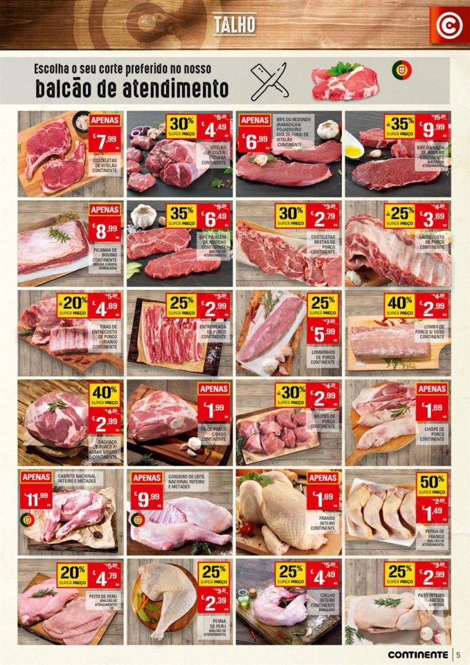 antevisão folheto promoções Continente 19a25mar