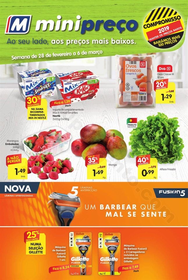 minipreço 28 fevereiro a 6 março p1.jpg Antevisão Folheto Nacional Minipreço 28fev-6mar
