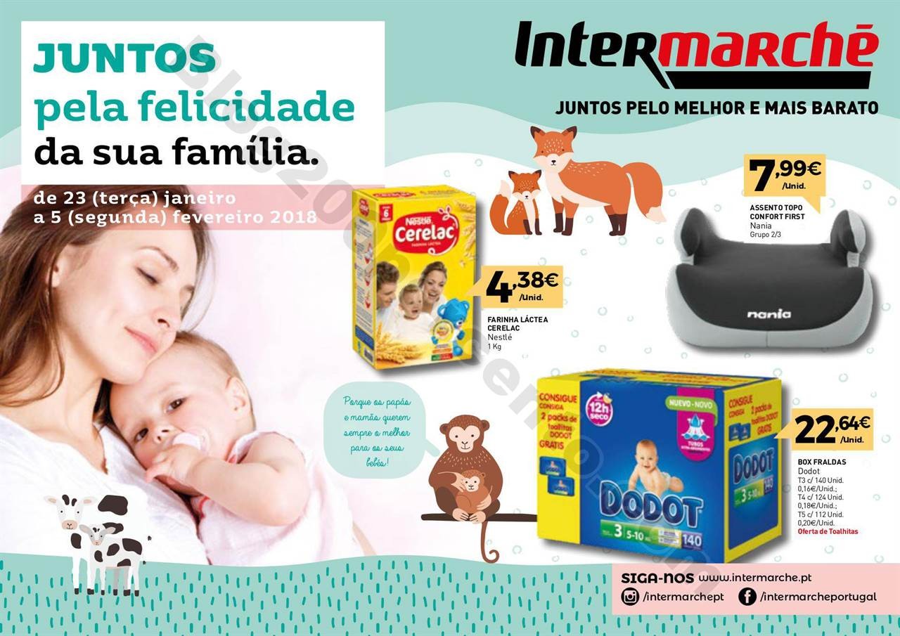antevisão folheto Intermarché especial bebé 23a5fev