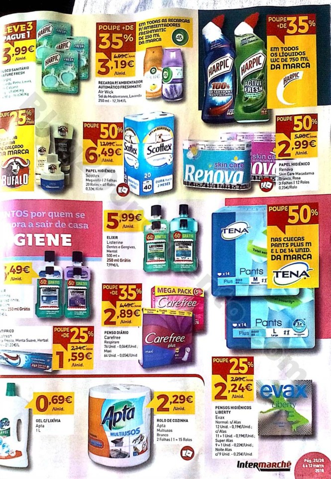 antevisão folheto promoções Intermarché 6a12mar