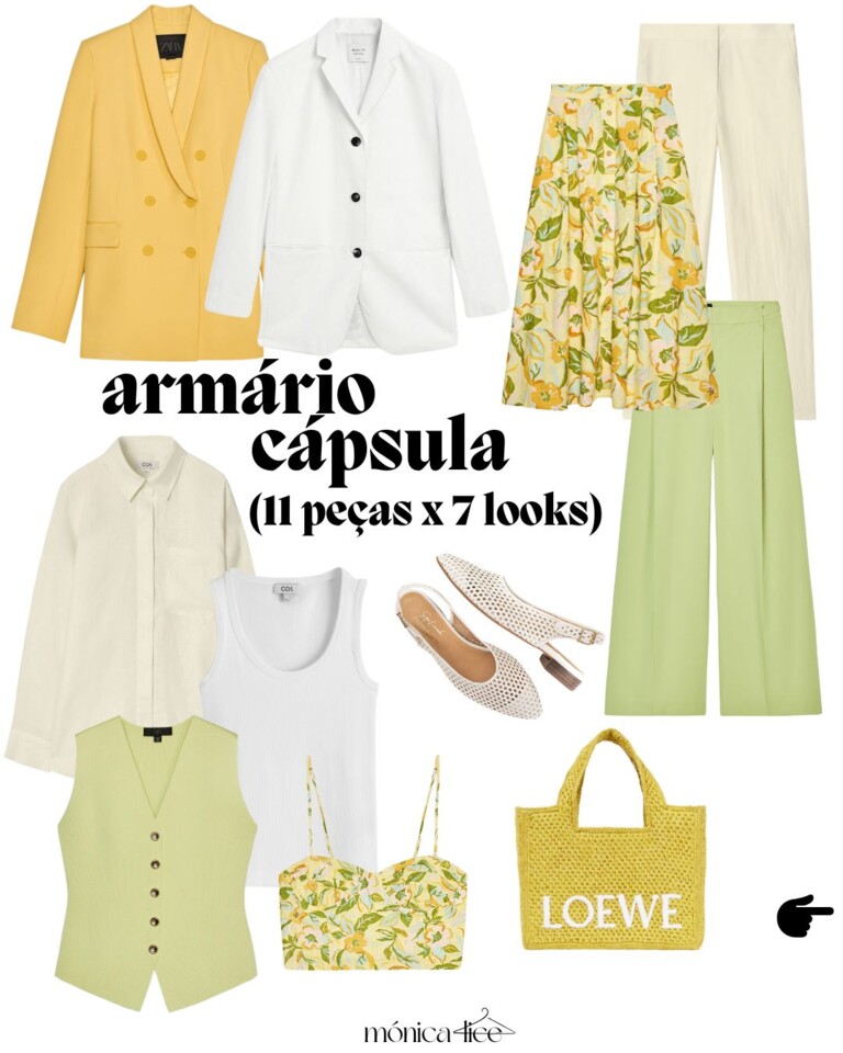 Armário Cápsula de primavera 2025