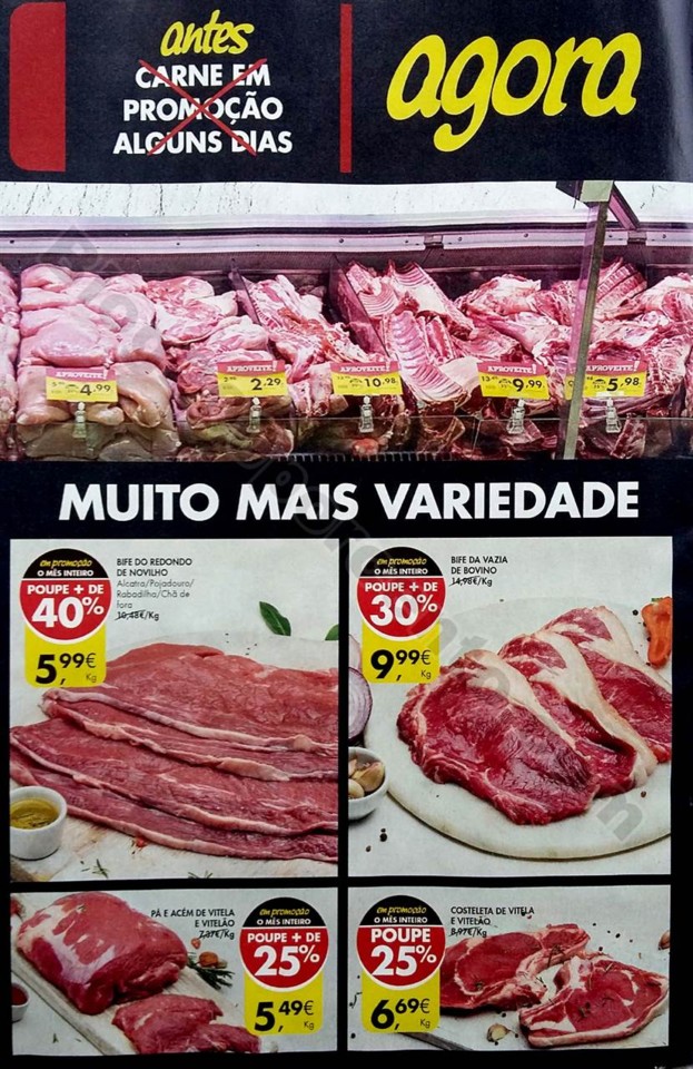 antevisão folheto Pingo Doce extra Carne e Peixe