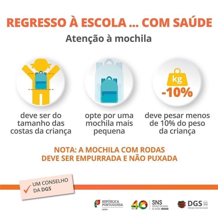 mochila escola primária