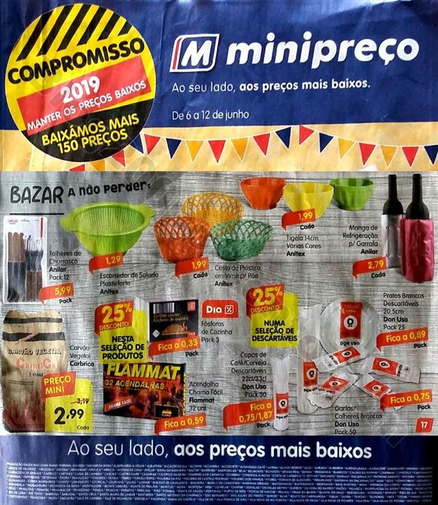 folheto Minipreço Bazar 6a12jun