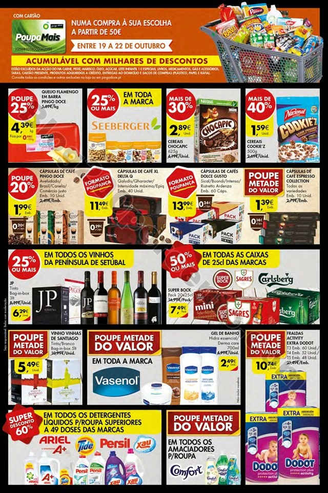 Antevisão Folheto Pingo Doce Fim Semana 19a22 out