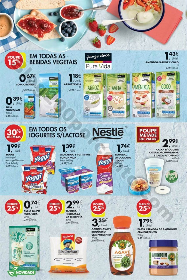 folheto Pingo Doce especial alimentação saudável 3a16mai