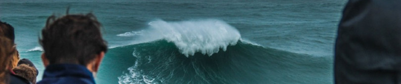 As ondas gigantes da Nazaré