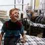 Criança ferida após ataque aéreo, Síria 