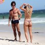 Celebridades - Íris Stefanelli e o noivo