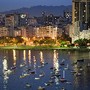 Amanhecer no Rio - A Praia de Botafogo vista do Mi