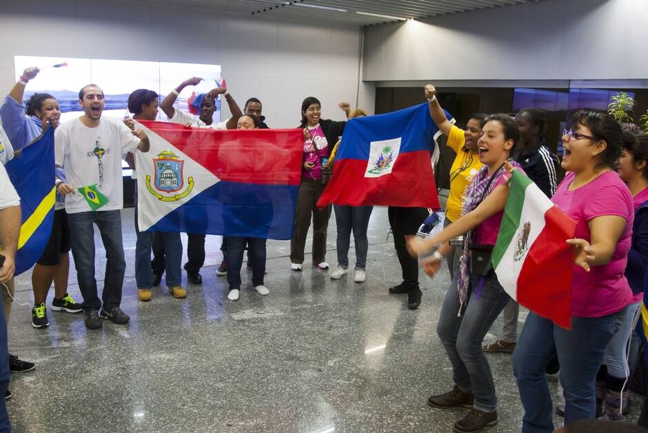 JMJ - Quem chegou durante a madrugada dormiu na Fu