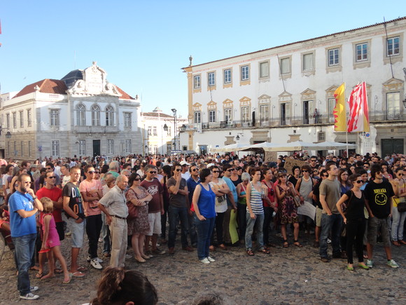Manifestação 15/9 Praça do Giraldo