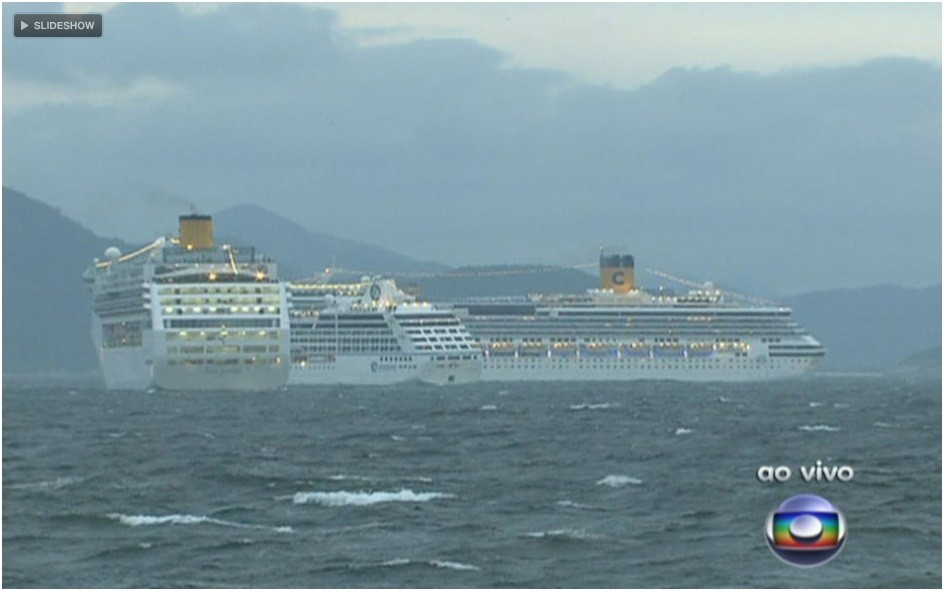 Réveillon Copacabana - Transatlânticos - Mar est