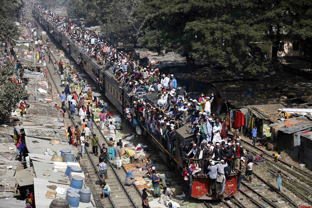 Comboio no Bangladesh