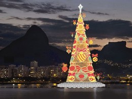 &Aacute;rvore da Lagoa simbolizando a esta&ccedil;&atilde;o do ver&atilde;