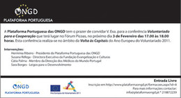 Convite Conf Voluntariado