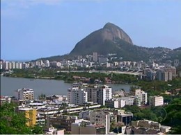 A Vista da vandara da casa da cantora Ana Carolina