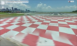Aeroporto Santos Dumont - Rio - Final da pista