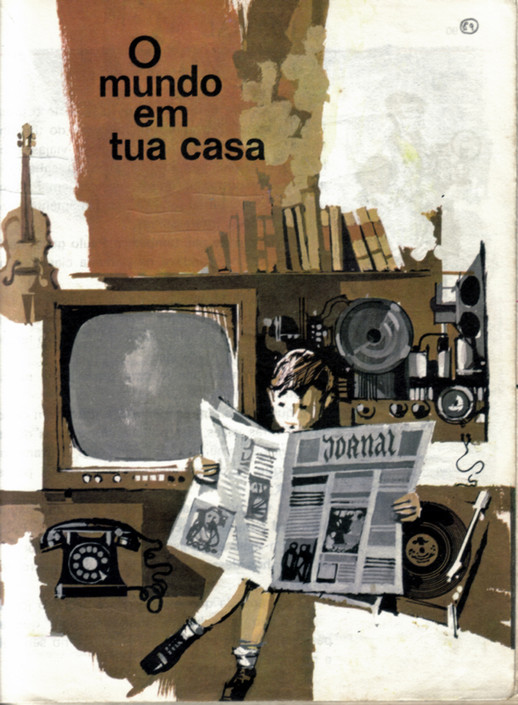 Ilustr.: Maria Keil, Luís Filipe de Abreu in Livro de Leitura da Segunda Classe.